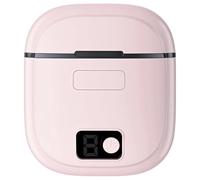 Pink Electric Nail Trimmer With Led Light, Rechargeable, Ultra-Quiet Operation, Built-In Debris Collector, 2.9 X 2.6