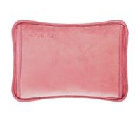 (Pink) ELECTRIC RECHARGEABLE HOT WATER BOTTLE BED HAND WARMER MASSAGING HEAT PAD