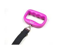 Pink Electronic Luggage Scale with Strap Handheld Digital Scale LCD Display Weight Measuring Tools for Home, Traveling, Shopping