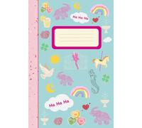 Pink Elephants & Lemonade Notebook: 80's themed notebook. Candy kisses, fairies, sunny days, dreams, love & moons. Happiness in a notebook!