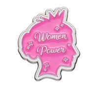 Pink Enamel Pins - Custom Flowers, Flash, Tiger & Dollar Brooches for Lapels, Normal, Non-precious metal