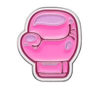 Pink Enamel Pins - Custom Flowers, Flash, Tiger & Dollar Brooches for Lapels, Normal, Non-precious metal