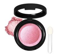 Pink Eyeshadow, Shimmering Pressed Powder Eyeshadows, Long-lasting Eye Shadows Highly Pigmented Eye shadow With Mirror And Brush, Pink Eye Make up for Women & Girls