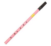 Pink Feadog Brass D Irish Tin Whistle