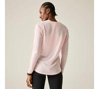 Pink female 18 Dare 2b Women's Serenity Long Sleeved T-Shirt Pink, Size: 18