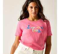 Pink female 18 Regatta Women's Filandra VX T-Shirt Pink, Size: 18