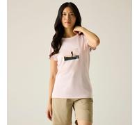 Pink female 18 Regatta Women's Fingal T-Shirt Pink, Size: 18