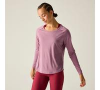 Pink female 20 Dare 2b Women's Serenity Long Sleeved T-Shirt Pink, Size: 20
