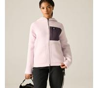 Dare2b Firn Hooded Borg Full Zip Fleece Pink 34 Woman
