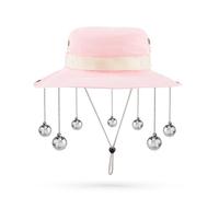 Pink Festival Disco Ball Bucket Hat