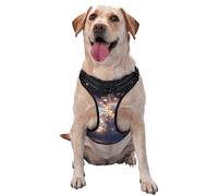 Pink Firefly Large Printed pet Traction Vest for Pets to wear When Walking The Dog or Climbing Mountains
