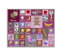 'Pink First Words'| Framed Giclee Art