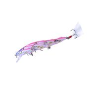 Pink Fish Plastic Shaped Lures 11.5cm 15.7g Fishing | Sea Fishing, Tear Resistant Build, Extra Strong Design, Grab Attention of Fish, for Enthusiasts and Contestants