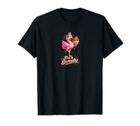 Pink Flamingo Balance Vibes 6.0 Value Graphic T-Shirt