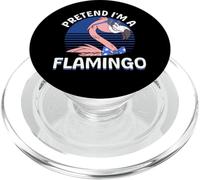 Pink Flamingo Bird - Pretend i'm a Flamingo PopSockets PopGrip for MagSafe
