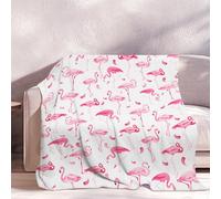 Pink Flamingo Gifts for Women Girls, Christmas Mother's Day Birthday Gifts for Women Mom, Soft Lightweight Warm Cozy Flannel Flamingo Blanket for Sofa Bed Traveling Camping Gifts Idea, 50"x60"