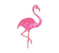 Pink Flamingo Men's T-Shirt - White - XXL - White