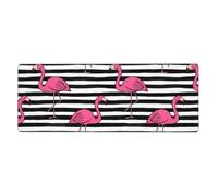Pink Flamingo Mouse Pad 12x31.5in Extended Gaming Surface