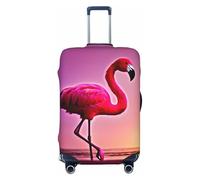 Pink Flamingo Pattern Print Elastic Washable Baggage Protector Universal Suitcase Cover Travel Luggage Cover