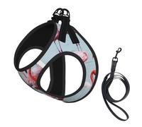 Pink Flamingos Compact Pet Suspender Vest-The Perfect Small Pet For A Comfortable Walk