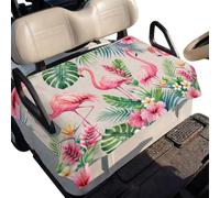 Pink Flamingos Golf Cart Seat Towels Towel Blanket | Golf Cart Seat Covers Summer Comfortable Golf Cart Seat Towel Blanket for Women Sports