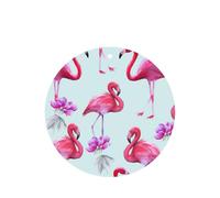 Pink Flamingos Printing 10 Pcs Car Air Fresheners Cards For Scented Hanging Sheets For Bathroom With Rope
