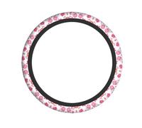 Pink Flamingos Steering Wheel Cover