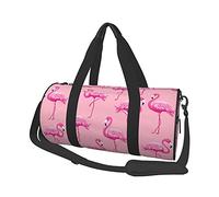 Pink Flamingos Travel Duffel Bags Gym Sports Luggage Large Travel Tote Bag Overnight Weekend Bags for Man and Women