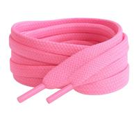 Pink Flat shoelaces 60cm / 23.5" Long for Trainer Shoe laces suitable replacement laces for Kids Converse, Nike, Adidas, Vans, Reebok, Puma,