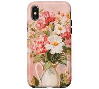 Pink Floral Aesthetic Coquette Soft Girly Case for iPhone X/XS