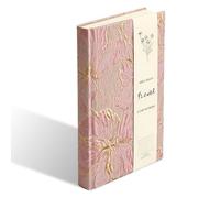 Pink Floral Journal for women Pretty Hardcover A5 Notebook Ruled Pages