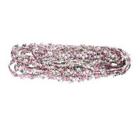 Pink Floral Lace Ribbon for Costuming and Table Setting, Trimmable
