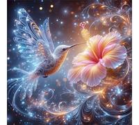 Pink Flower Birds 200 Piece Jigsaw Puzzles for Adults, Colourful, Fun, Challenging and Brainteasing Adults jigsaw puzzles 200 Pieces, Beautiful Decoration Puzzle