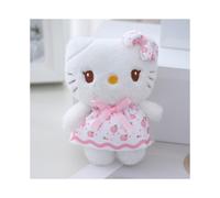 (Pink Flower) Hello Cute Kitty Stuffed Animal Plush Doll Ideal For Girls Gift With Unique Style