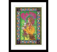 Pink Floyd 1966 Framed Poster in Jade Pink Floyd Jade