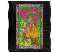 Pink Floyd 1966 Marquee London Silky Poster Supersoft Blanket Multicoloured (One Size)
