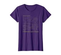 Pink Floyd A Momentary Lapse of Reason Schematic Collage T-Shirt, Women, Purple, Small