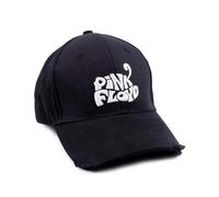 Pink Floyd Adult Adjustable Curved Peak Cap (Unisex Black) in Black Pink Floyd Black One Size