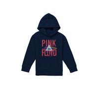 Pink Floyd Allseeing Prism Youth Kids Pull-Over Hoodie, Navy | Size: 5-6 Years Pink Floyd Navy 5-6 Years