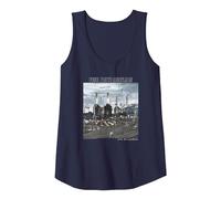 Pink Floyd Animals Battersea Photo Tank Top, Women, Navy Blue, Medium