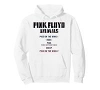 Pink Floyd Animals Pigs On The Wing Dogs Sheep Pullover Hoodie