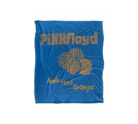 Pink Floyd Apples & Oranges Silky Touch Super Soft Throw Blanket 152 X 127 cm in White Pink Floyd White 152 X 127 cm
