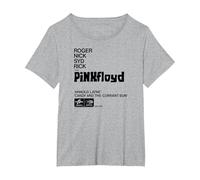 Pink Floyd Arnold Layne T-Shirt, Women's Plus, Heather Grey, 6X