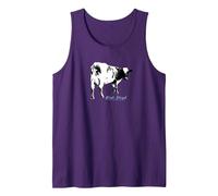 Pink Floyd Atom Heart Mother Tank Top, Men, Purple, XX-Large