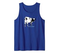 Pink Floyd Atom Heart Mother Tank Top, Men, Royal Blue, Small