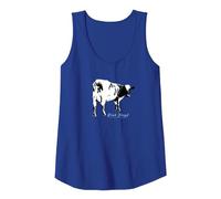 Pink Floyd Atom Heart Mother Tank Top, Women, Royal Blue, XX-Large