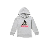 Pink Floyd Band Pyramid Youth Kids Pull-Over Hoodie, Athletic Heather in Grey | Size: 9-11 Years Pink Floyd Grey 9-11 Years