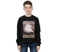 Pink Floyd Boy's Knebworth Poster Sweatshirt in Black | Size: 9 Years Pink Floyd Black 9 Years