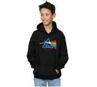 Pink Floyd Boy's Neon Darkside Hoodie in Black | Size: 9 Years Pink Floyd Black 9 Years