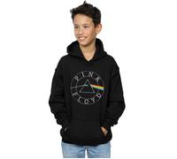 Pink Floyd Boy's Prism Circle Logo Hoodie in Black | Size: 5-6 Years Pink Floyd Black 5-6 Years